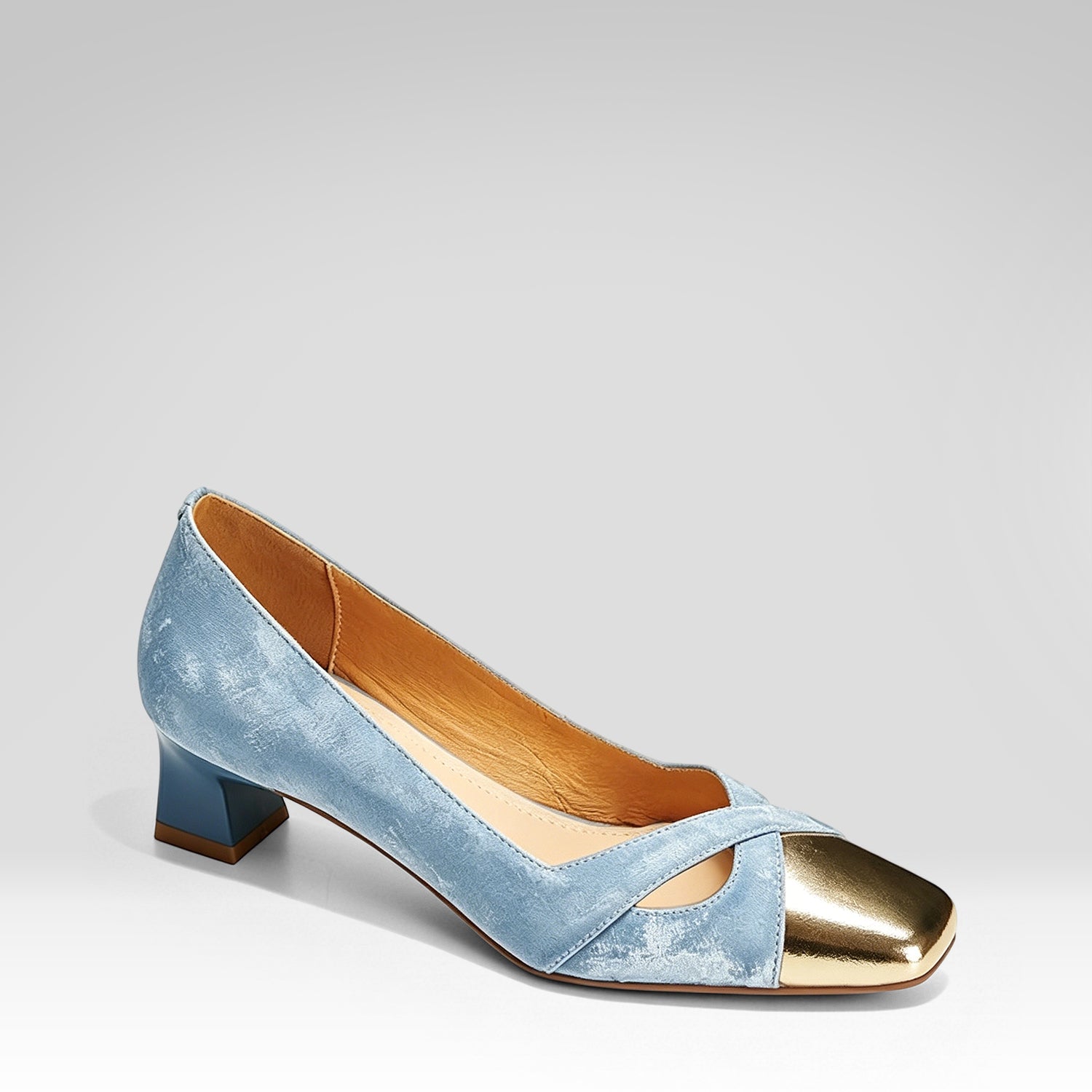 Chunky Heel Shoes With A Stylish Design