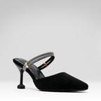 Rhinestone Two-way High Heels
