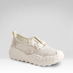 Lace Openwork Fisherman Shoes