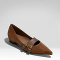 Pointed-toe Elegant Flats