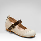 Inner Platform Round Toe Flats