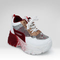 Mesh Platform Chunky Sneakers