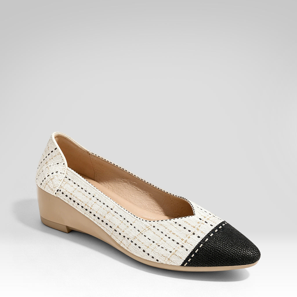 Stylish Color-blocked Flats