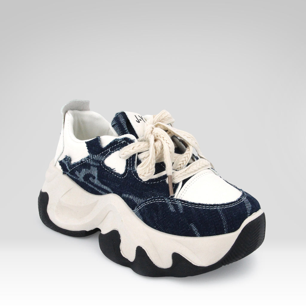 Stylish Distressed Chunky Sneakers