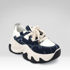 Stylish Distressed Chunky Sneakers