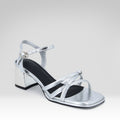 法式方头凉鞋