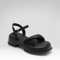 Solid Color Platform Sandals