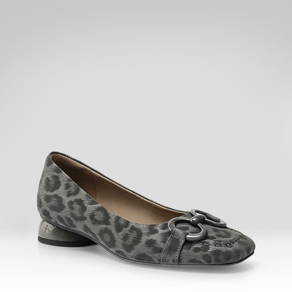 French Leopard Print Flats