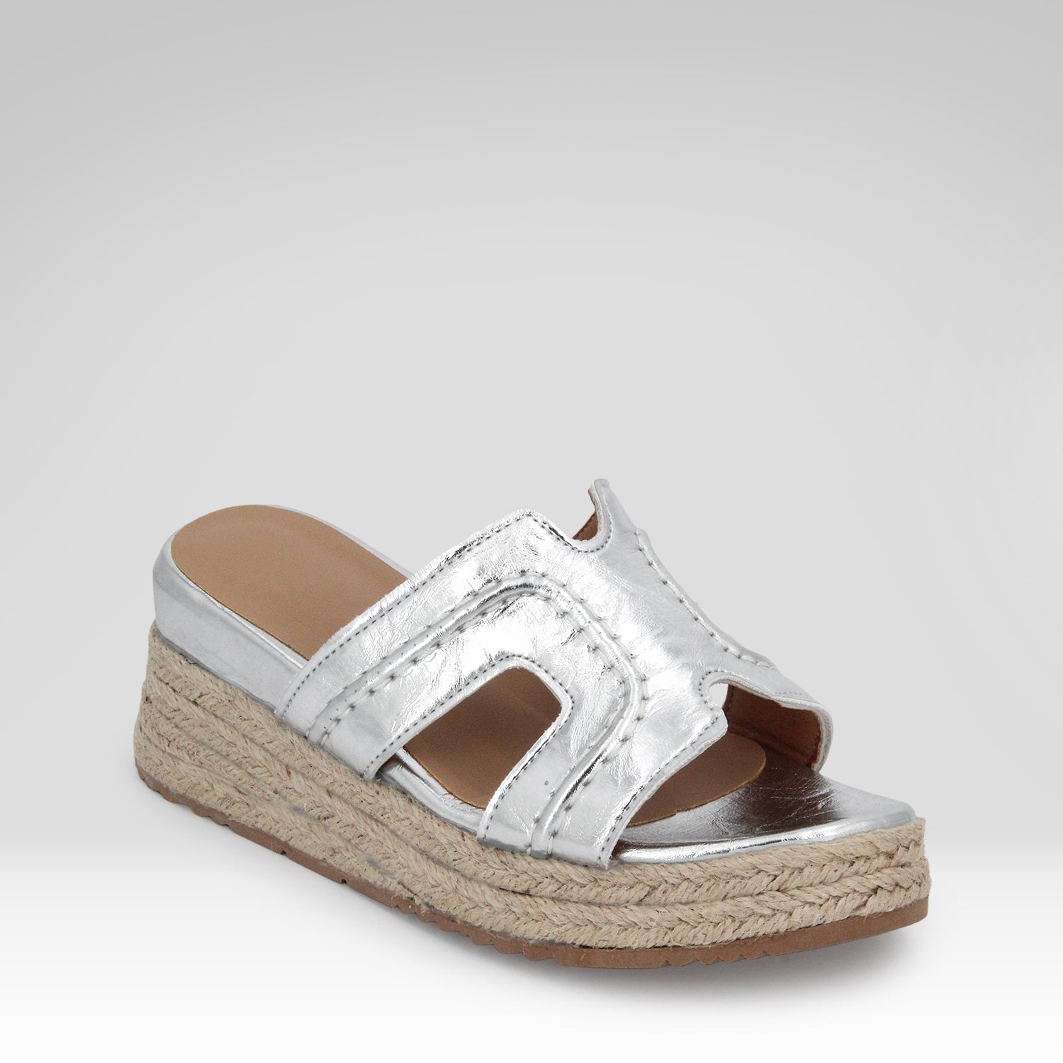Straw Platform Slippers
