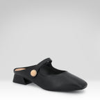 Elegant Closed-toe Slippers