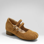 Gentle Style Chunky Heel Flats