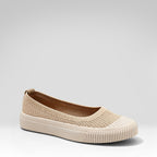 Round-toe Breathable Flats