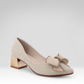 Rhinestone Bow Flats