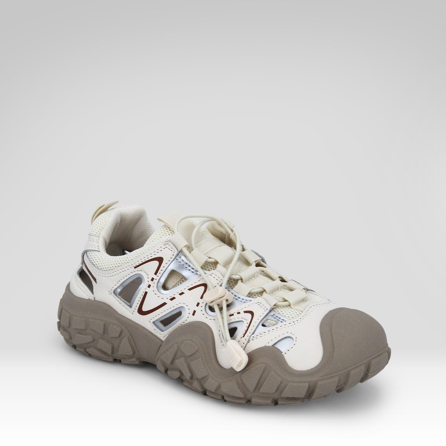 Stylish Openwork Chunky Sneakers