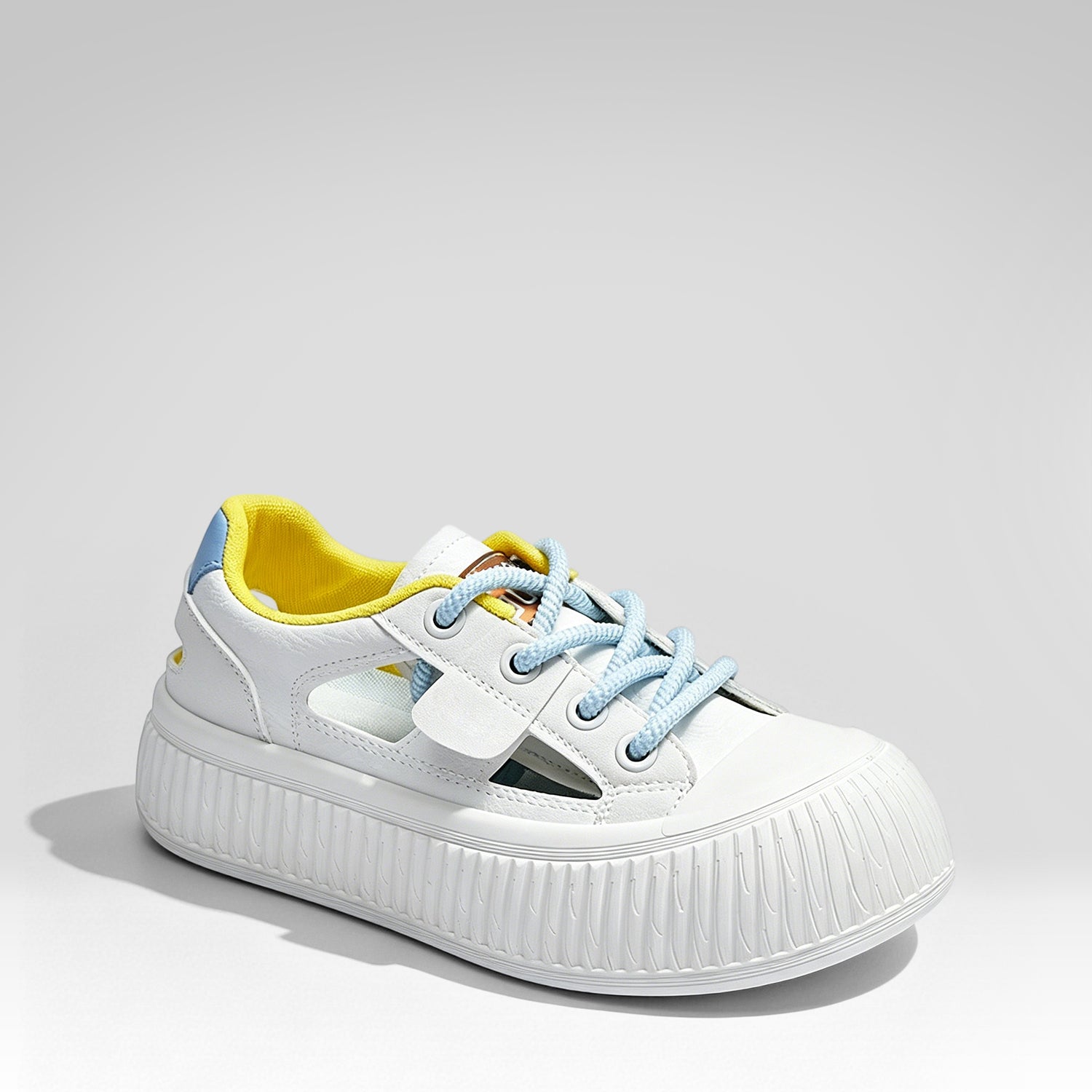 Hollow-out Platform Casual Shoes