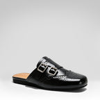 Flat Closed-toe Slippers