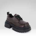Platform British-style Leather Shoes