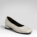 Woven Low-heeled Shoes