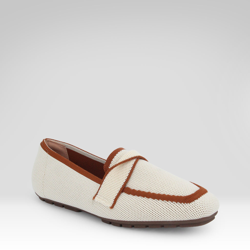 Low-cut Woven Flats