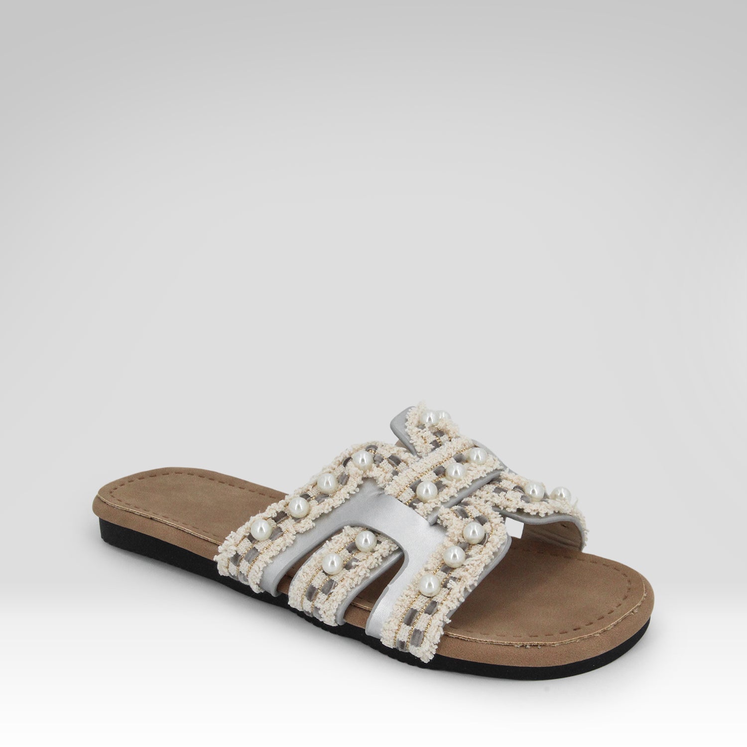 Pearl Flat Sandals