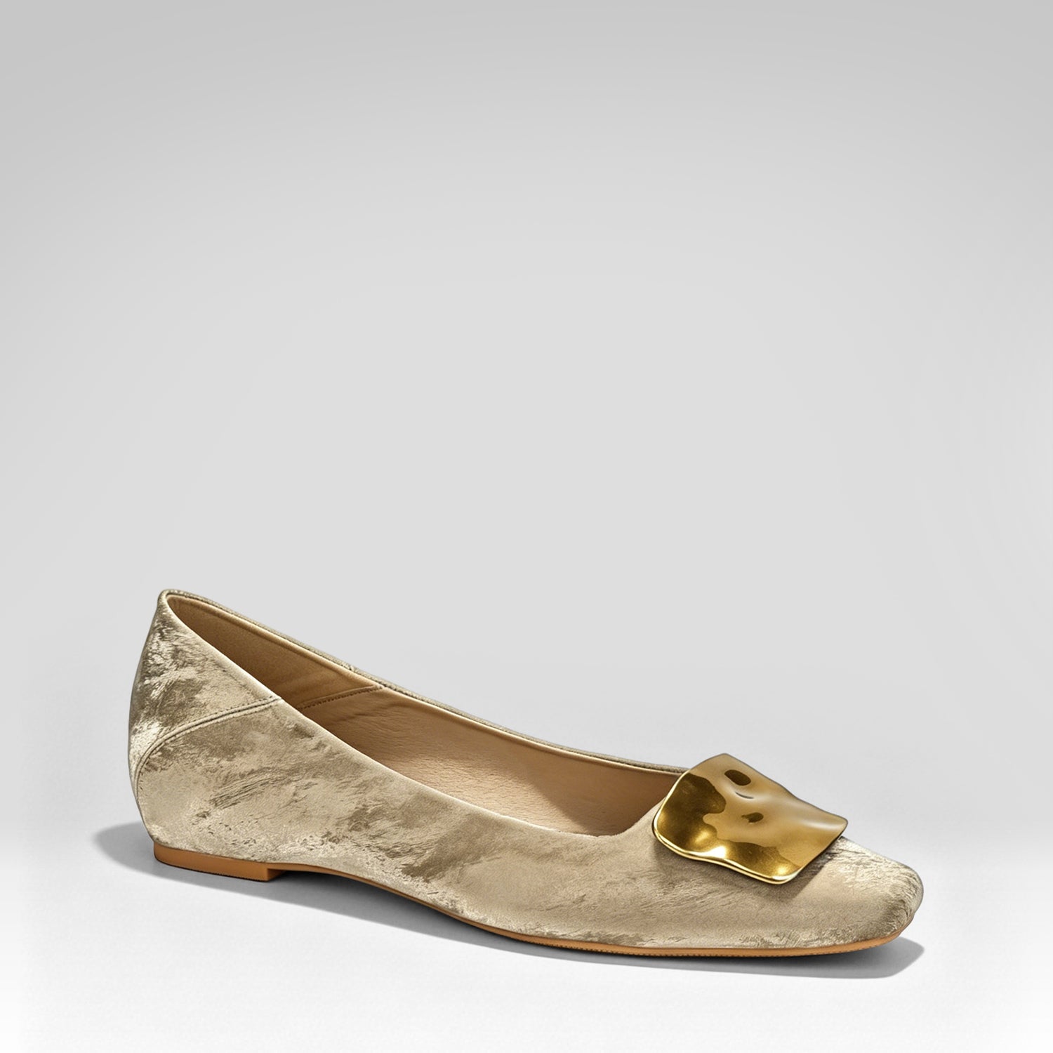 Metallic-style Flats