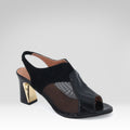 Mesh High-heeled Sandals