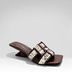 Irregularly Shaped Woven Slippers