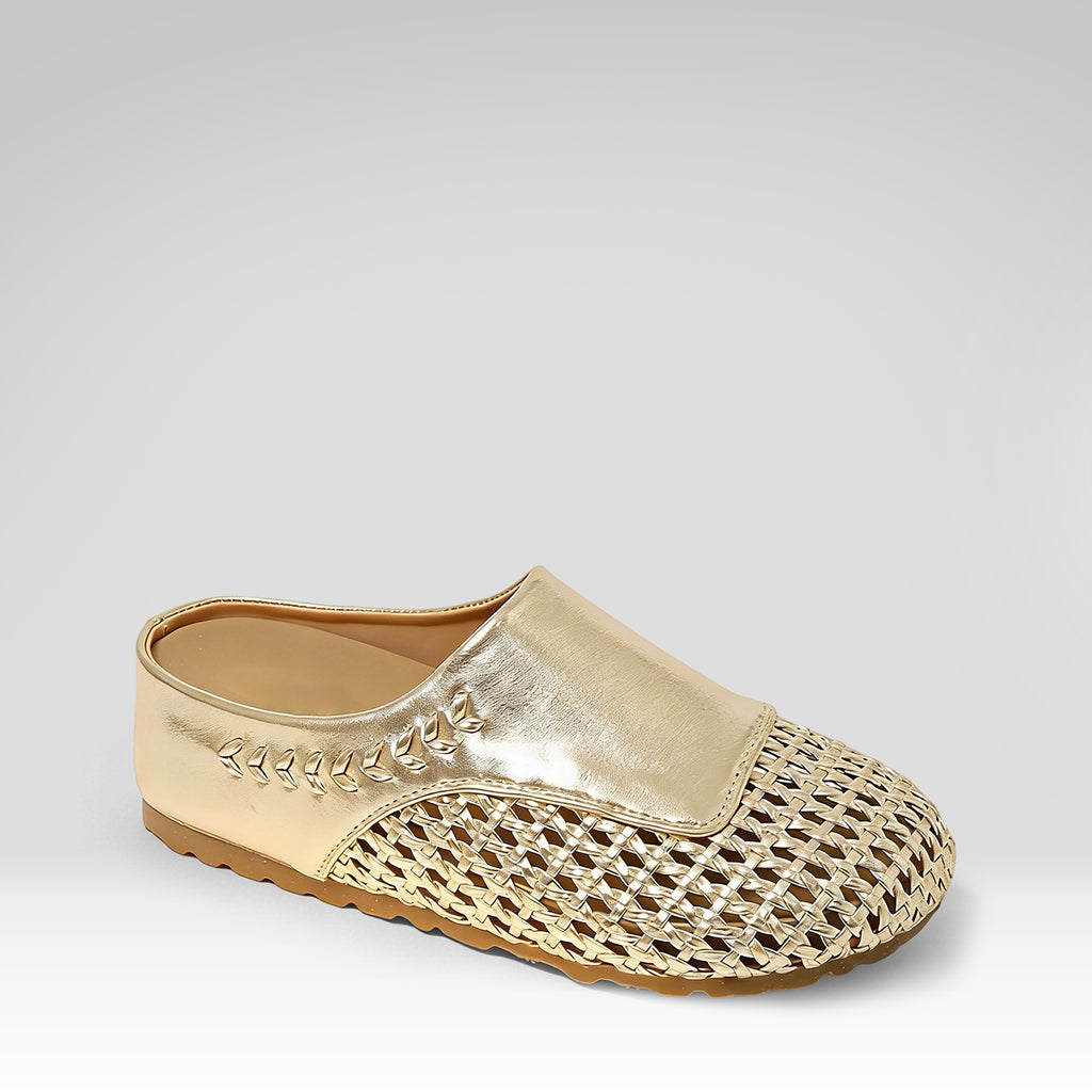 Woven Wedge Sandals