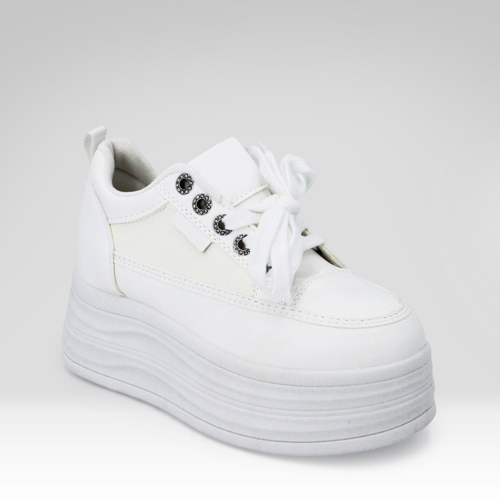 Lightweight Platform Shoes With Hidden Heel Lift