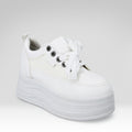 Lightweight Platform Shoes With Hidden Heel Lift
