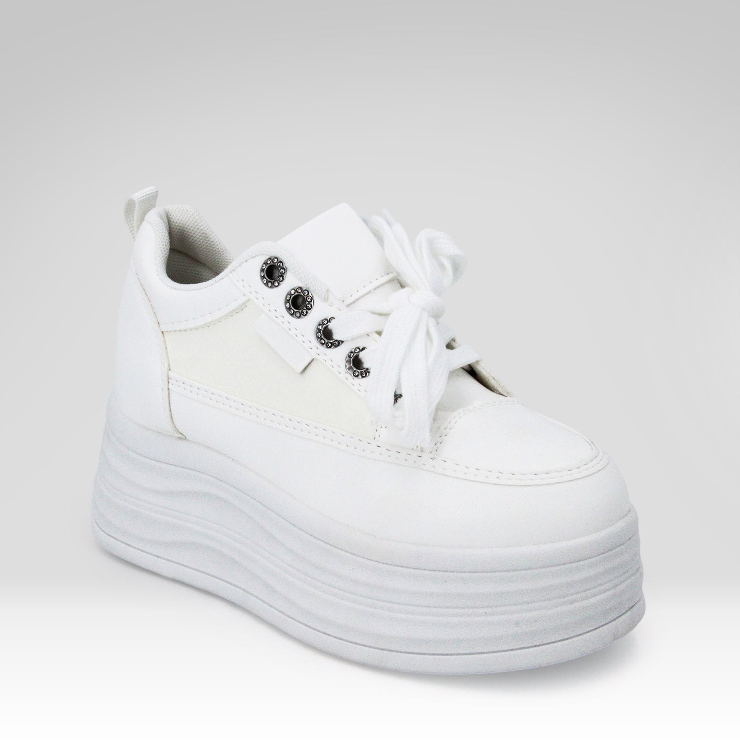 Lightweight Platform Shoes With Hidden Heel Lift